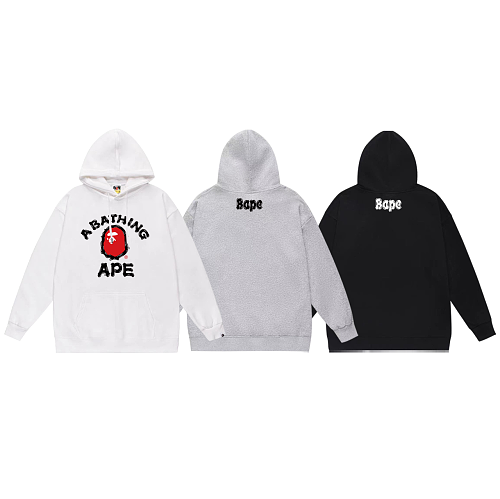 Terry Fleece Bape Hoodie