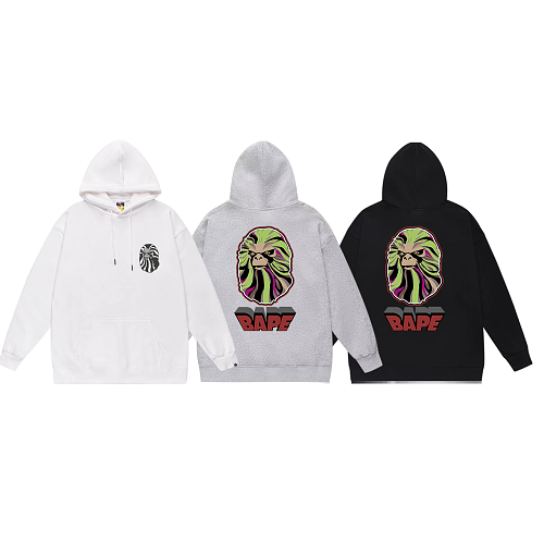 Terry Fleece Bape Hoodie