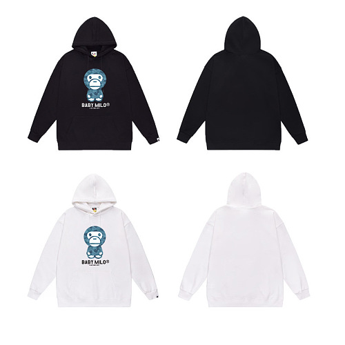 Terry Fleece Bape Hoodie
