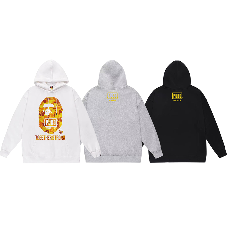 Terry Fleece Bape Hoodie