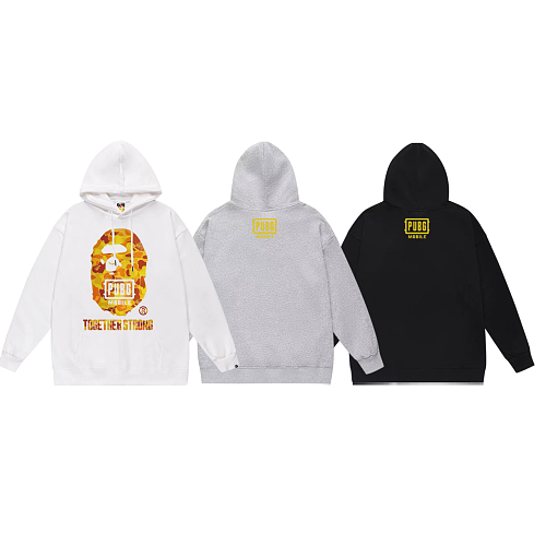 Terry Fleece Bape Hoodie