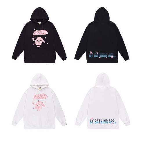 Terry Fleece Bape Hoodie