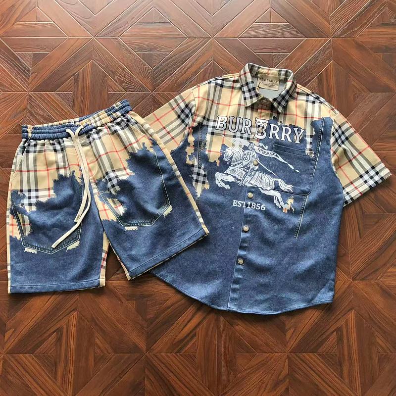 Burberry T-Shirt Shorts