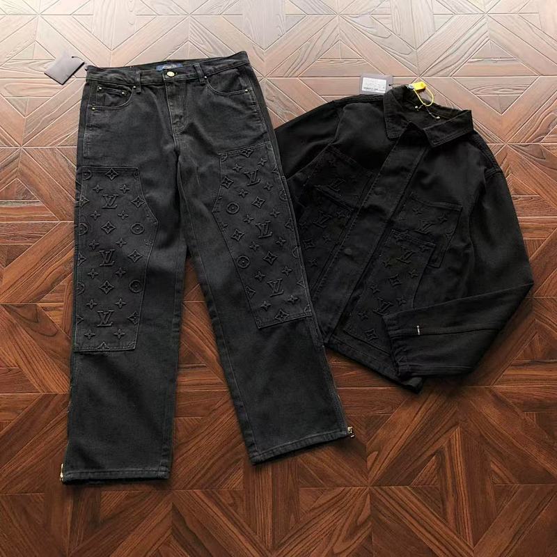 Top Pants Palm Jacket Trousers