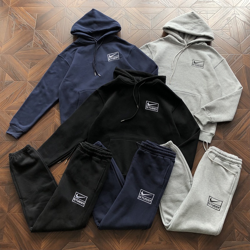 TOP188 Pants Stussy X Nike Hoodie Trousers