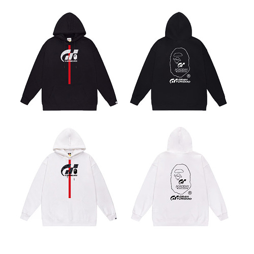 Terry Fleece Bape Hoodie