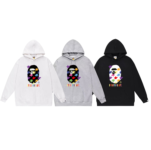 Terry Fleece Bape Hoodie