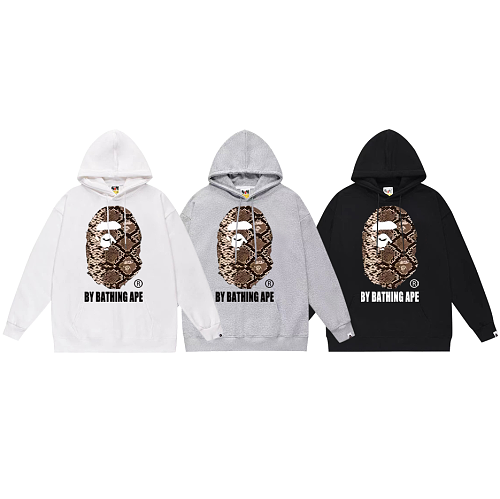 Terry Fleece Bape Hoodie