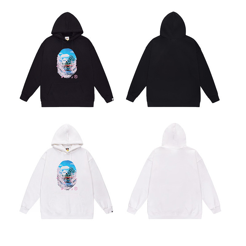 Terry Fleece Bape Hoodie