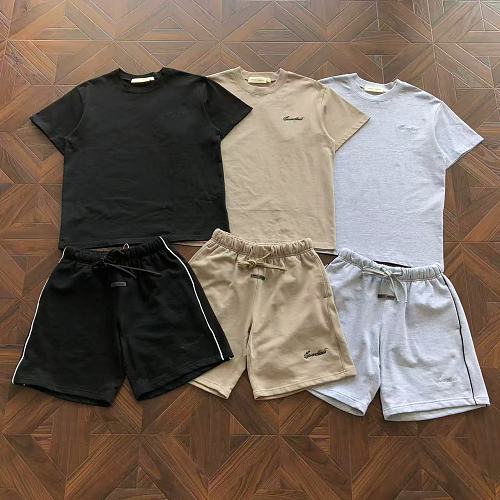 Essentials Pants Fog T-Shirt Shorts