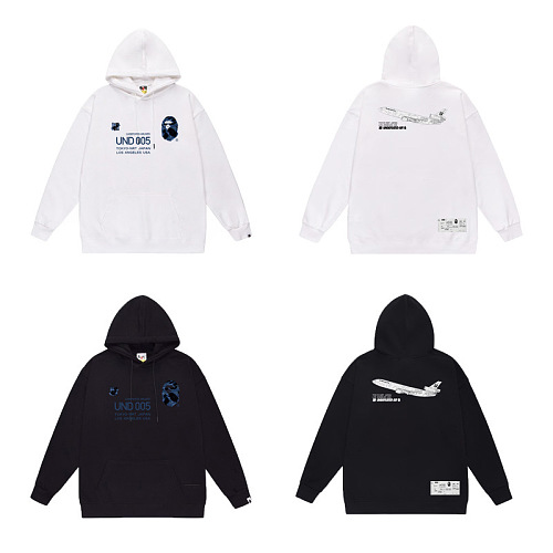 Terry Fleece Bape Hoodie