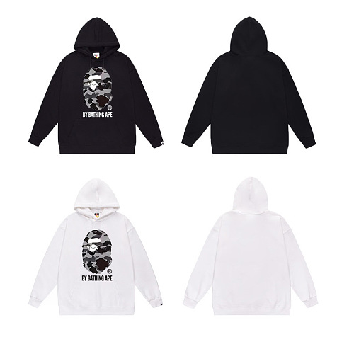 Terry Fleece Bape Hoodie