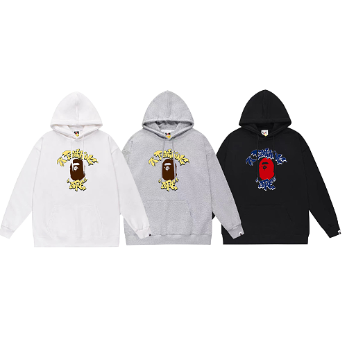 Terry Fleece Bape Hoodie