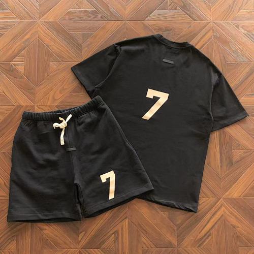 Essentials Top Pants Fog T-Shirt Shorts