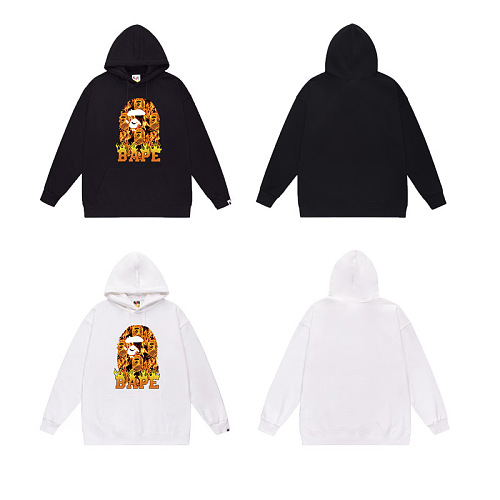 Terry Fleece Bape Hoodie