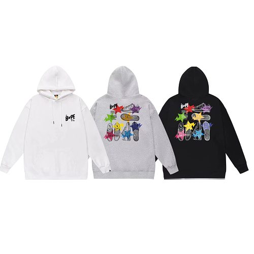 Terry Fleece Bape Hoodie