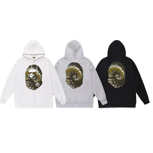 Terry Fleece Bape Hoodie