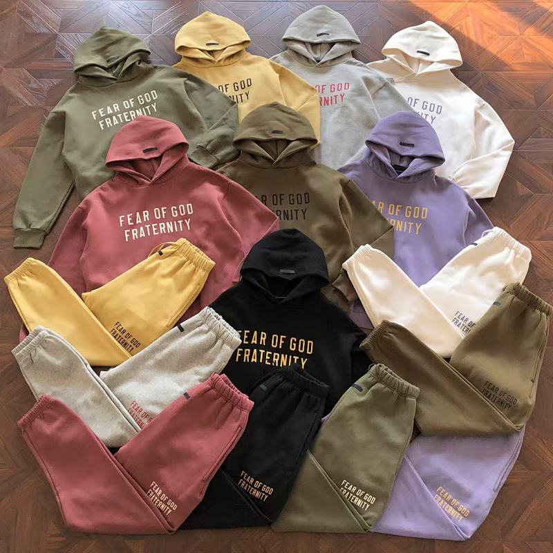 Essentials Pants Fog Hoodie Trousers