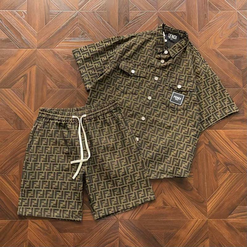 Fendi T-Shirt Shorts