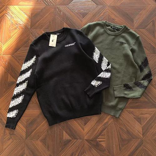 O -W TE Sweater