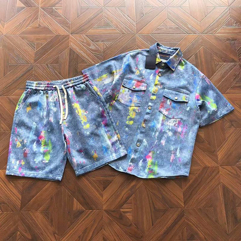 L T-Shirt Shorts