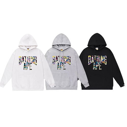 Terry Fleece Bape Hoodie