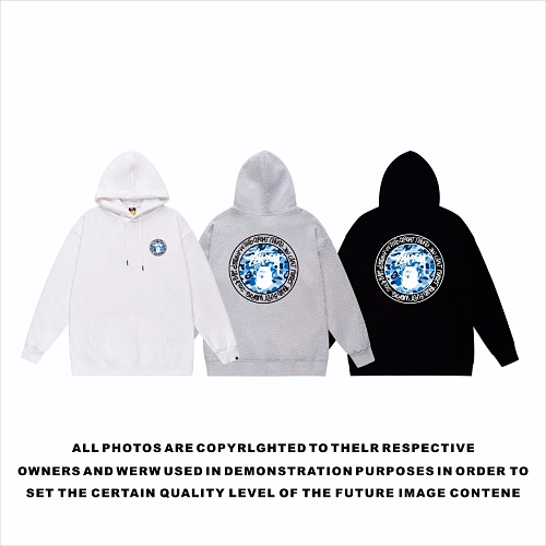 Terry Fleece Bape Hoodie