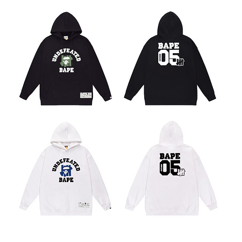 Terry Fleece Bape Hoodie