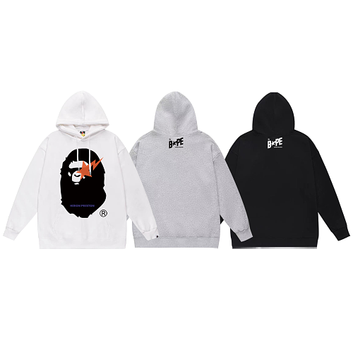 Terry Fleece Bape Hoodie