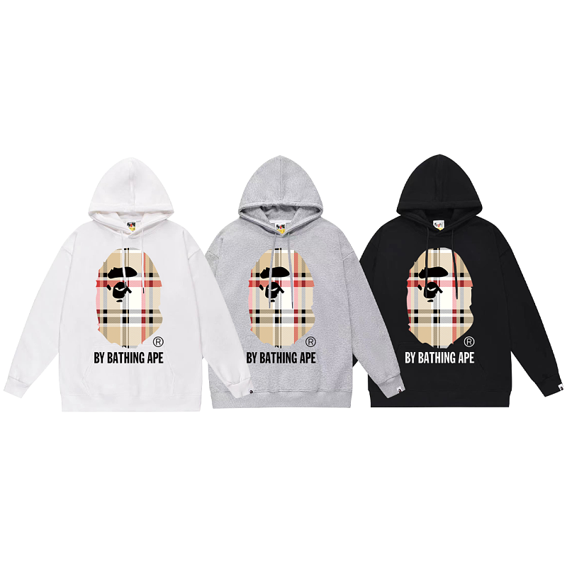 Terry Fleece Bape Hoodie