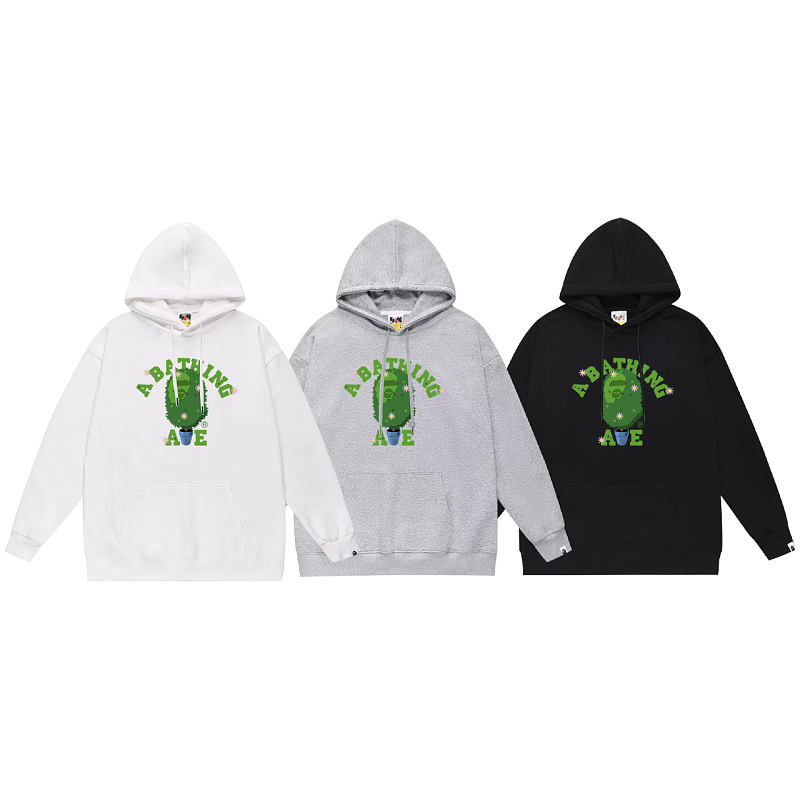 Terry Fleece Bape Hoodie