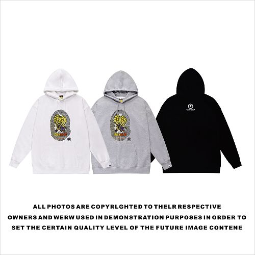 Terry Fleece Bape Hoodie