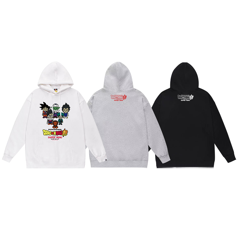 Terry Fleece Bape Hoodie