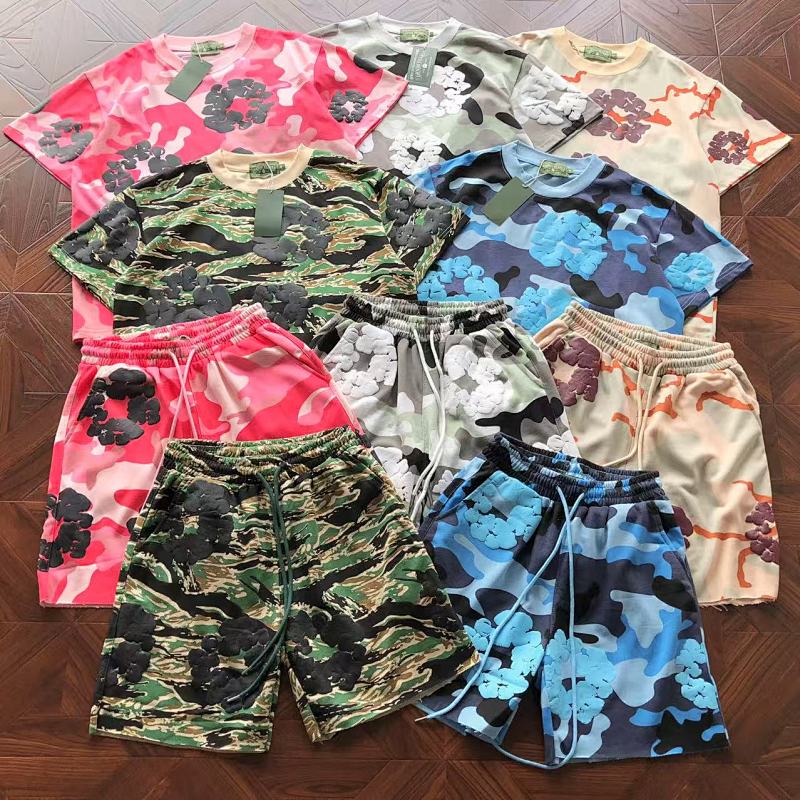 Top Pants Denim Tears T-Shirt Shorts