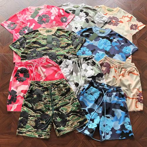 Top Pants Denim Tears T-Shirt Shorts