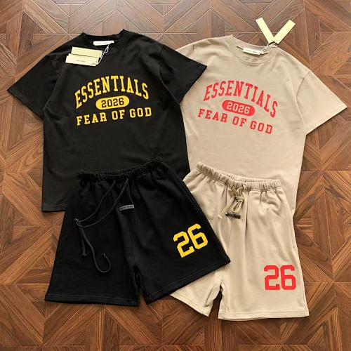 Essentials Pants Fog T-Shirt Shorts