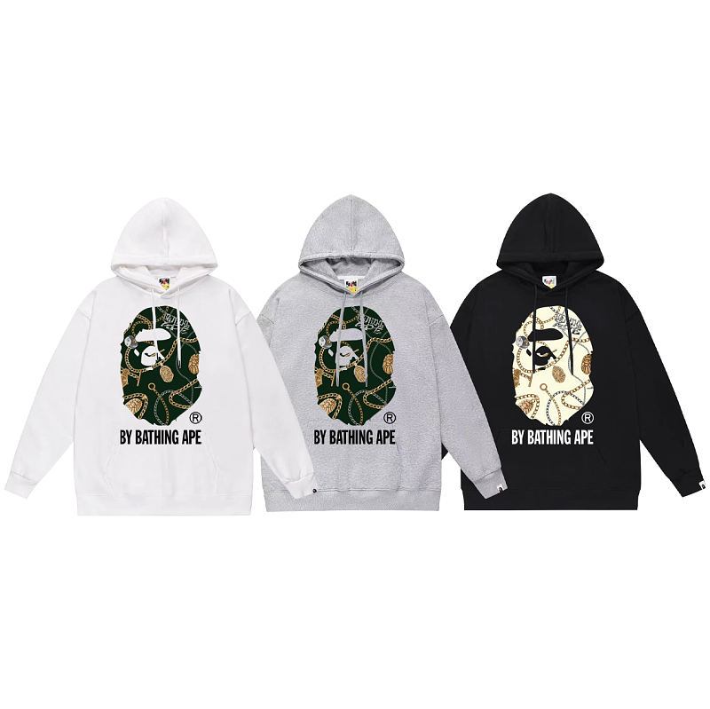 Terry Fleece Bape Hoodie