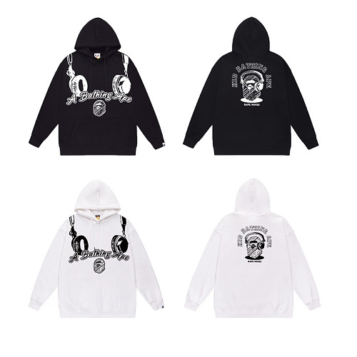 Terry Fleece Bape Hoodie