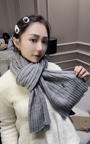 17.5 RL Cable-knit Woolen Scarf RL E