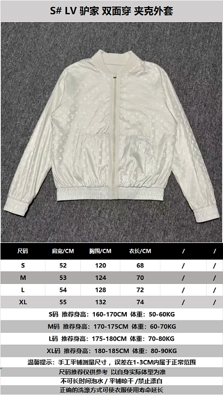 S Louis Vuitton Reversible Jacket Genuine Original Purchase And Development High-End Retai