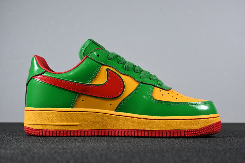 Nike Lil Yachty X Air Force 1 Low Concrete Boys - Lucky Green