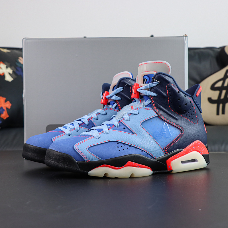 93B43QC7 Awake NY X Nike Air Jordan 6 Retro SP Midnight Navy