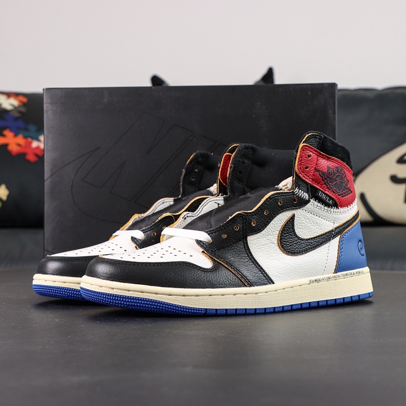 83A38QC4 Union LA X Fragment Design X Jordan Air Jordan 1 High OG -IO7847-002