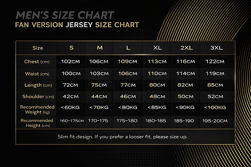 Size S-M-L-XL-2XL-3XL
