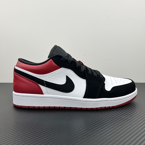 Jordan AJ1 Black And Red Toes