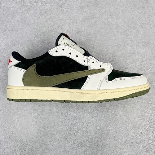 Jordan Ljr Special Edition Original AJ1 TS Co Branded White Black And Green