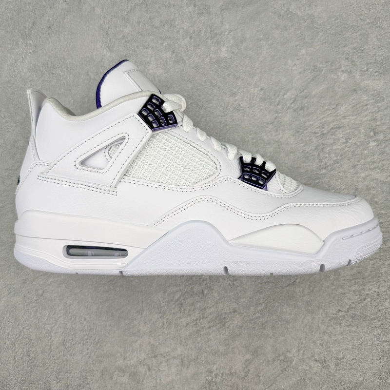 Jordan AJ4 White Purple