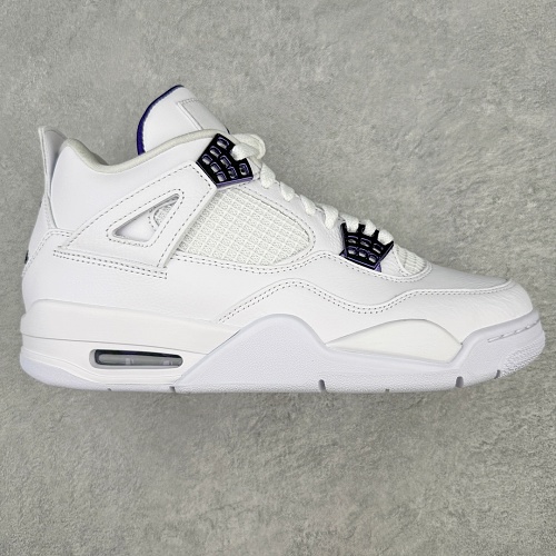 Jordan AJ4 White Purple