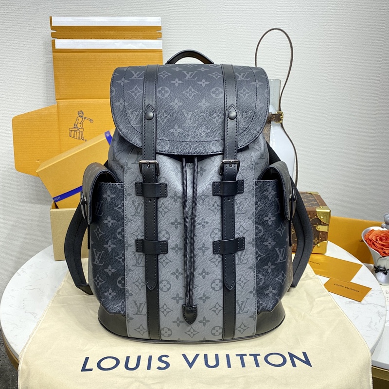 Louis Vuitton Christopher Monogram Eclipse Monogram Eclipse Reverse