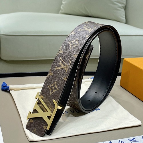 Louis Vuitton Monogram 40 Initiales 40 Monogram Macassar Mongram